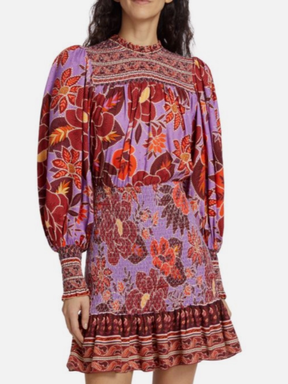 NWT FARM RIO Sweet Floral Mini Dress